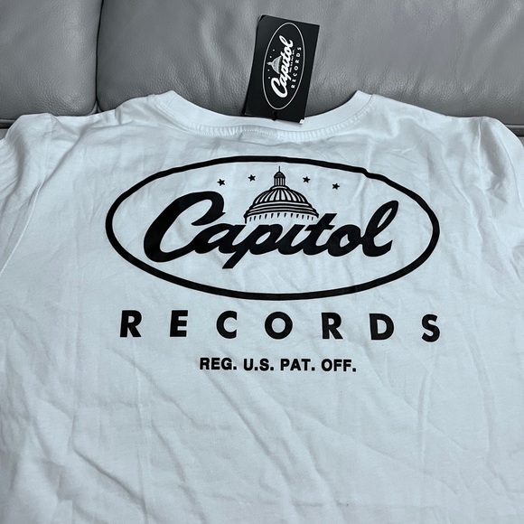NWT - Zara x Capital Records Men’s Short Sleeve Pocket Tee - Size XL - Picture 5 of 7